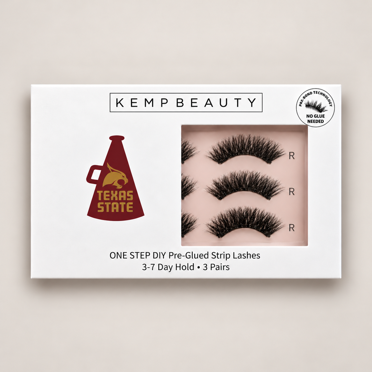 Texas State Cheer Team Affiliate Lash Strips