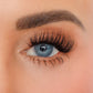 Babyface lash clusters shown on Dana's eye