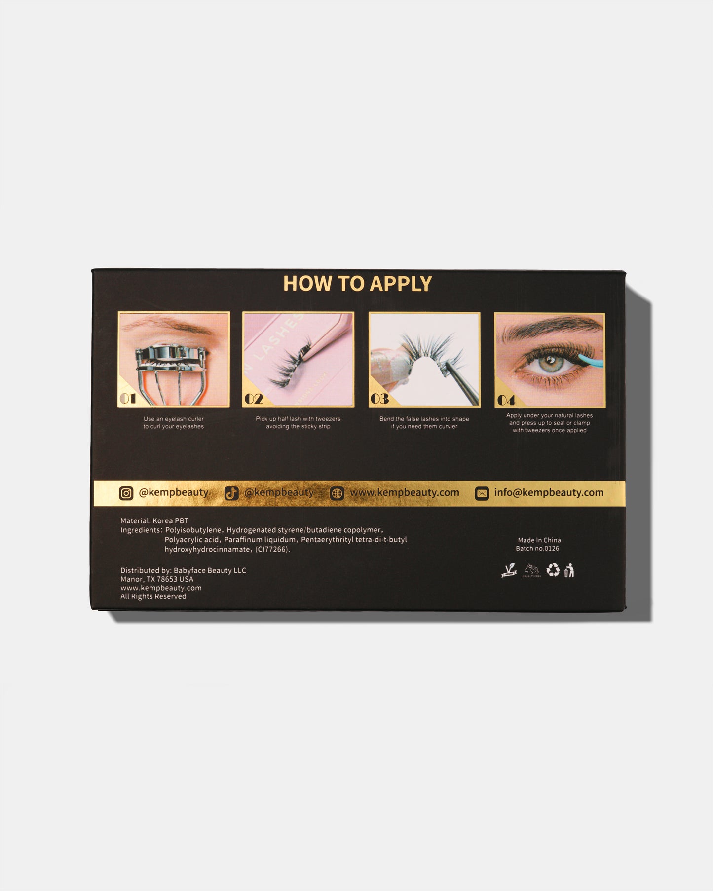 Press On Performance Lash Strips