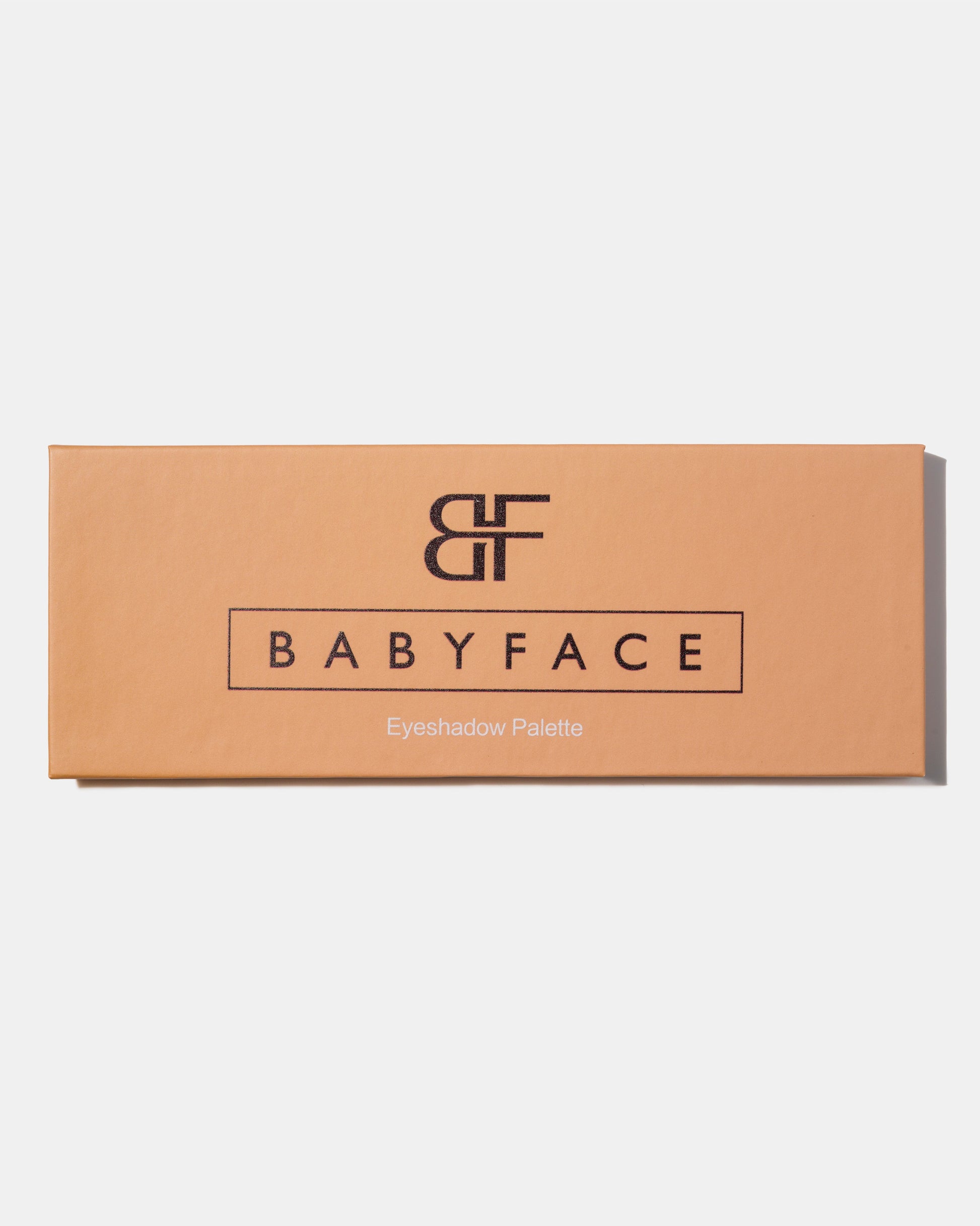 Clf Babyface eyeshadow palette on a light gray background